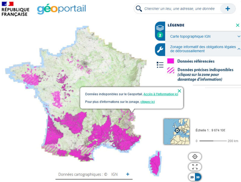 portail obligations legales debrouissallement